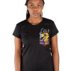 Damen Kipepeo Clothing | Nyani Frauen T-Shirt Black | S