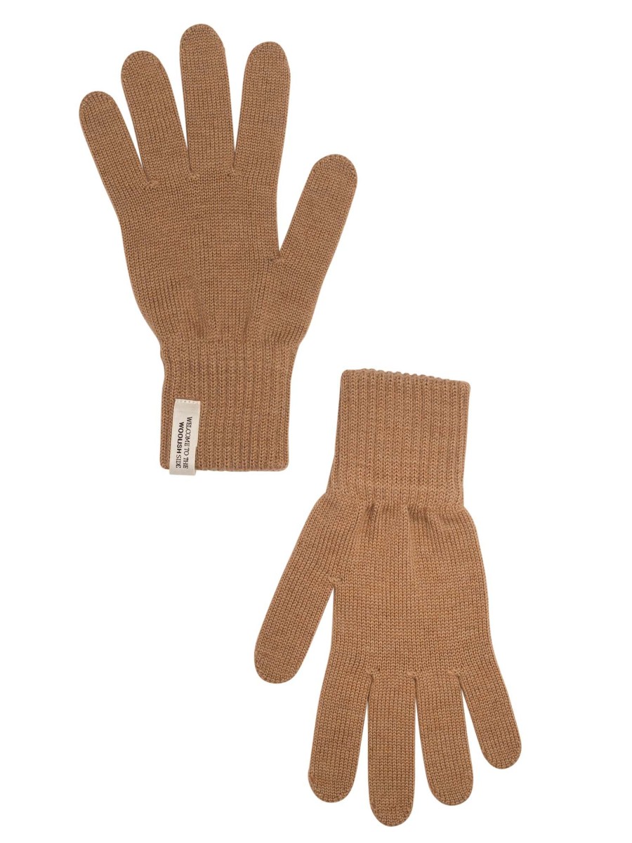 Herren Woolish | Woolish Iki Merino Gloves Beige | L