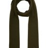 Damen Knowledge Cotton Apparel | Knowledge Cotton Apparel Organic Wool Scarf Forrest Night | Onesize