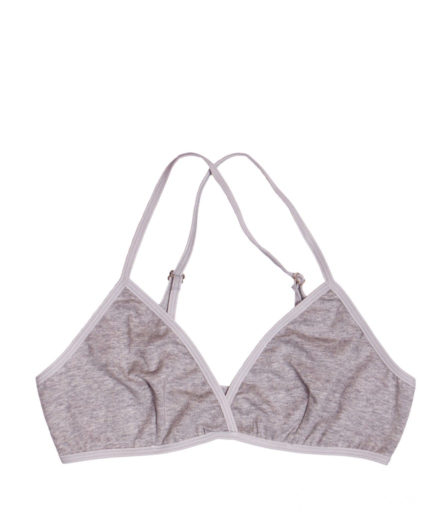 Damen VATTER | Vatter Triangle Bra Fine Frieda Grey Melange Xs