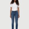 Damen Nudie Jeans | Nudie Jeans Mellow Mae Blue Mud | 26/30