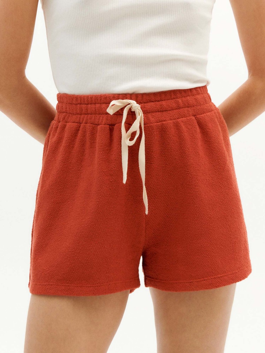 Damen Thinking MU | Thinking Mu Trash Sue Shorts Crimson | Xs