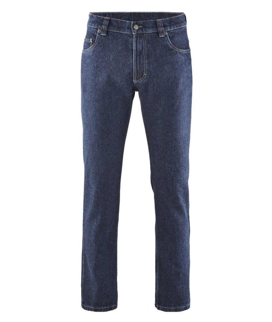 Herren HempAge | Hempage Blue Denim Jeans Rinsed Rinsed | 30/32