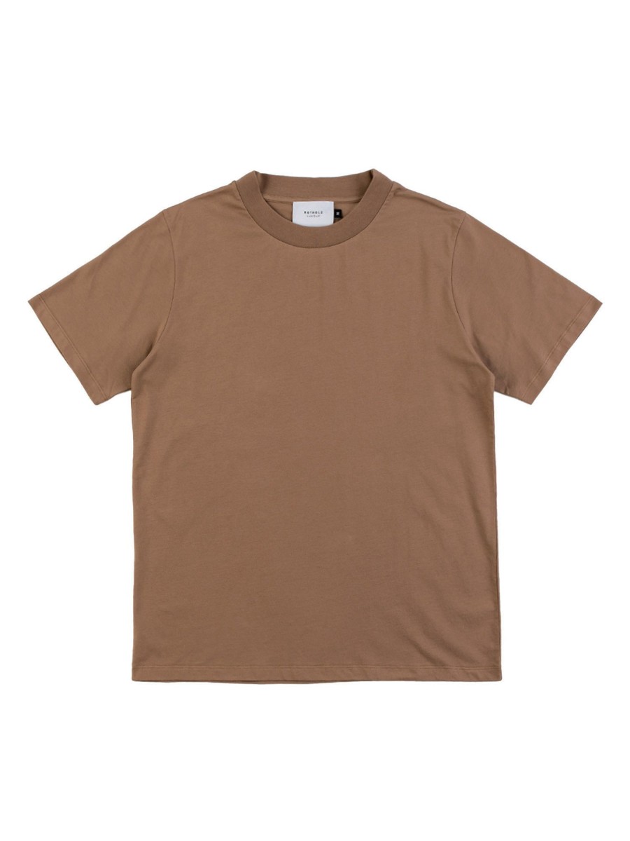 Damen Rotholz | Rotholz Big Collar T-Shirt Chestnut | M