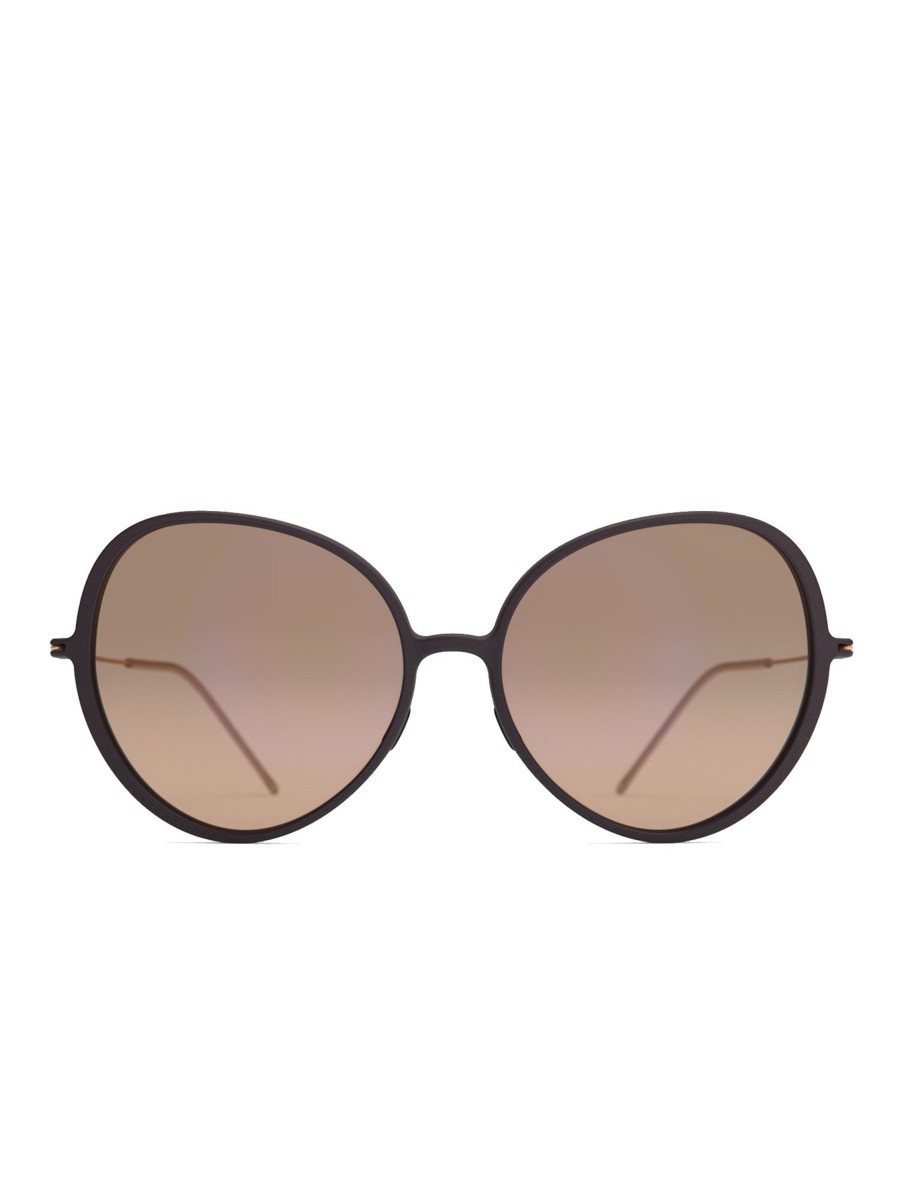 Herren weareannu | Weareannu Cateye 03 L Dark Brown / Brown / Gold