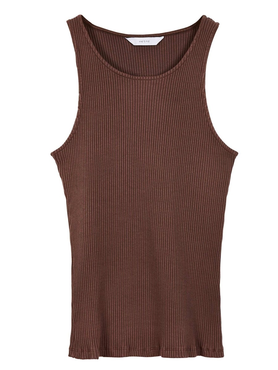 Damen NINE TO FIVE | Nine To Five Tank Top #Ammer Mocha