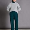 Damen JAN 'N JUNE | Jan 'N June Pants Smilla Bottle Green | Xs