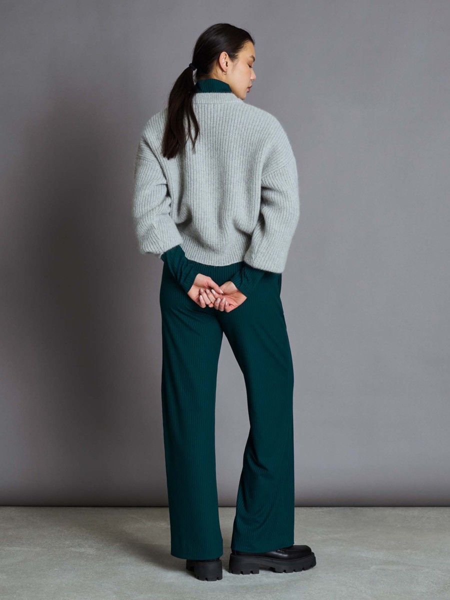 Damen JAN 'N JUNE | Jan 'N June Pants Smilla Bottle Green | Xs