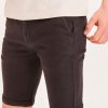 Herren Knowledge Cotton Apparel | Knowledge Cotton Apparel Chuck Linen Shorts Black Jet | 30