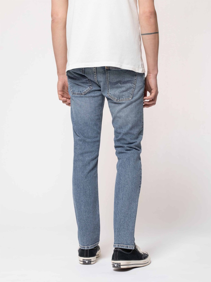 Herren Nudie Jeans | Nudie Jeans Grim Tim Broken Faded | 29/30