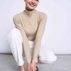 Damen JAN 'N JUNE | Jan 'N June Mio Turtleneck Sweater Almond | Xs