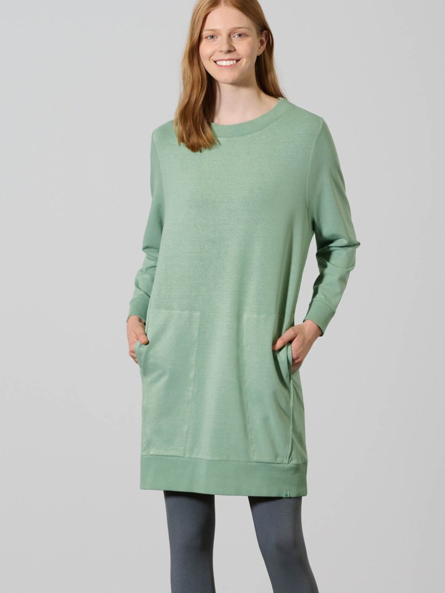 Damen HempAge | Hempage Sweatdress Menta | Xs