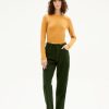 Damen Thinking MU | Thinking Mu Corduroy Nele Pants Bottle Green | 42