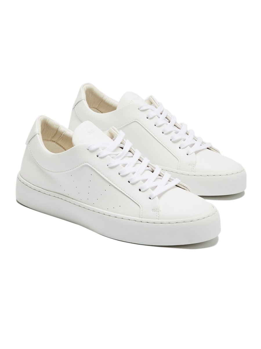 Damen NINE TO FIVE | Nine To Five Laced Sneaker #Gracia - Vegan All White | 42