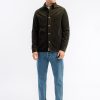 Herren Rotholz | Rotholz Corduroy Overshirt Olive | Xs