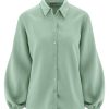 Damen HempAge | Hempage Blouse Menta | Xs