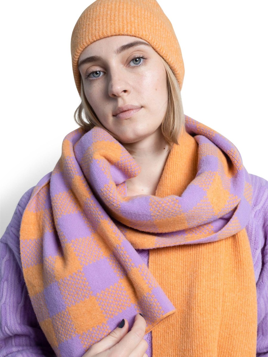 Damen Woolish | Woolish Lara Merino Hat Orange | Onesize