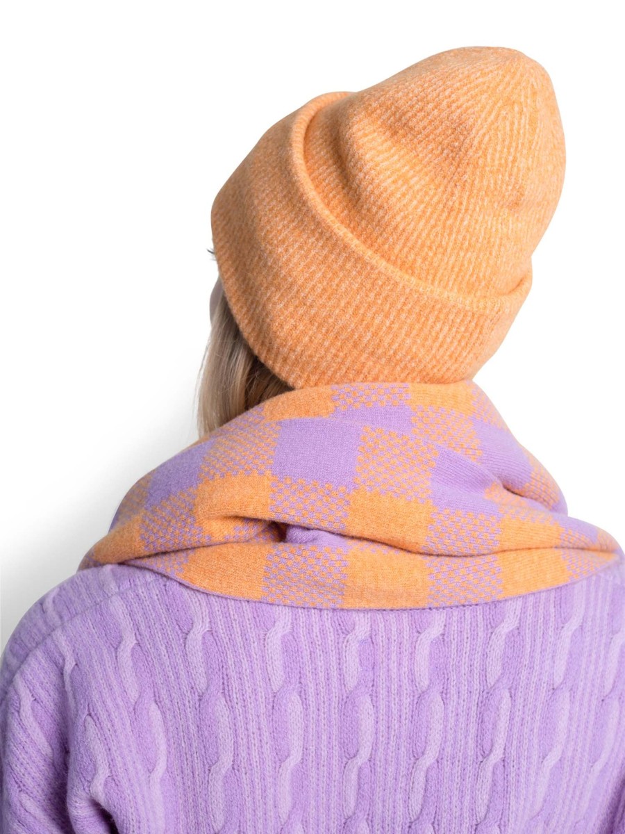 Damen Woolish | Woolish Lara Merino Hat Orange | Onesize