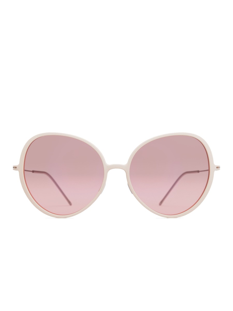 Damen weareannu | Weareannu Cateye 03 L Ecru / Malve / Gold