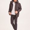 Herren Knowledge Cotton Apparel | Knowledge Cotton Apparel Fjord Puffer Jacket Black Jet | S