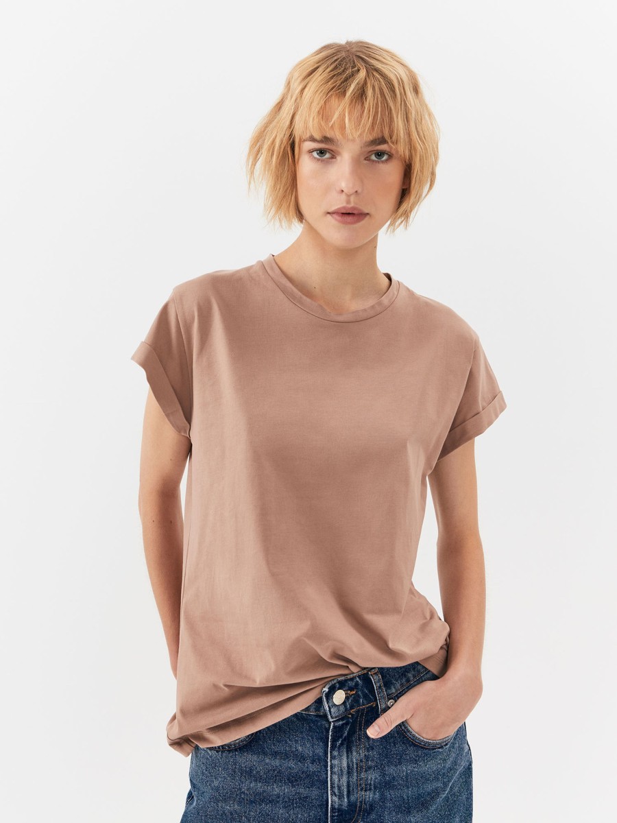 Damen NINE TO FIVE | Boyfriend Shirt #Eib Brownie | Xs