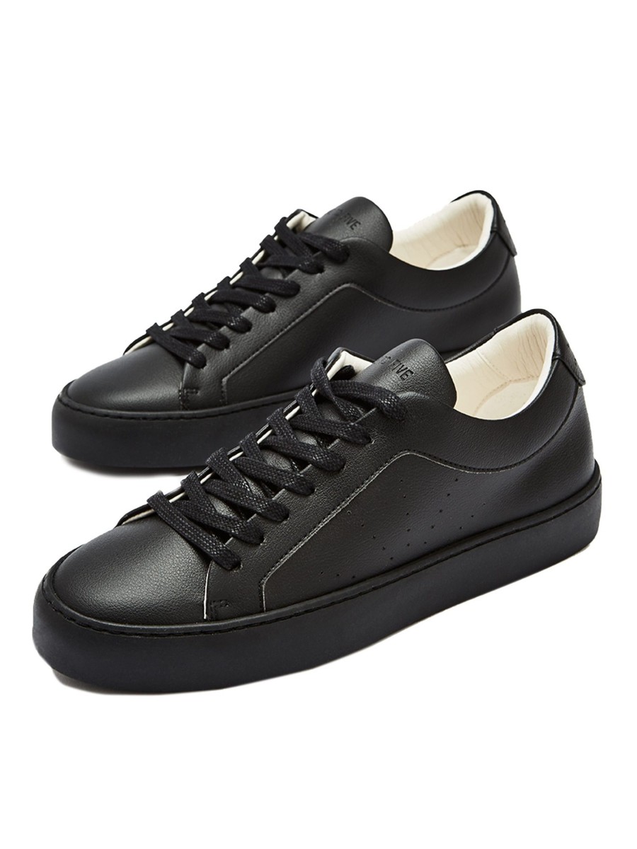 Damen NINE TO FIVE | Nine To Five Laced Sneaker #Gracia - Vegan Black Micro | 36