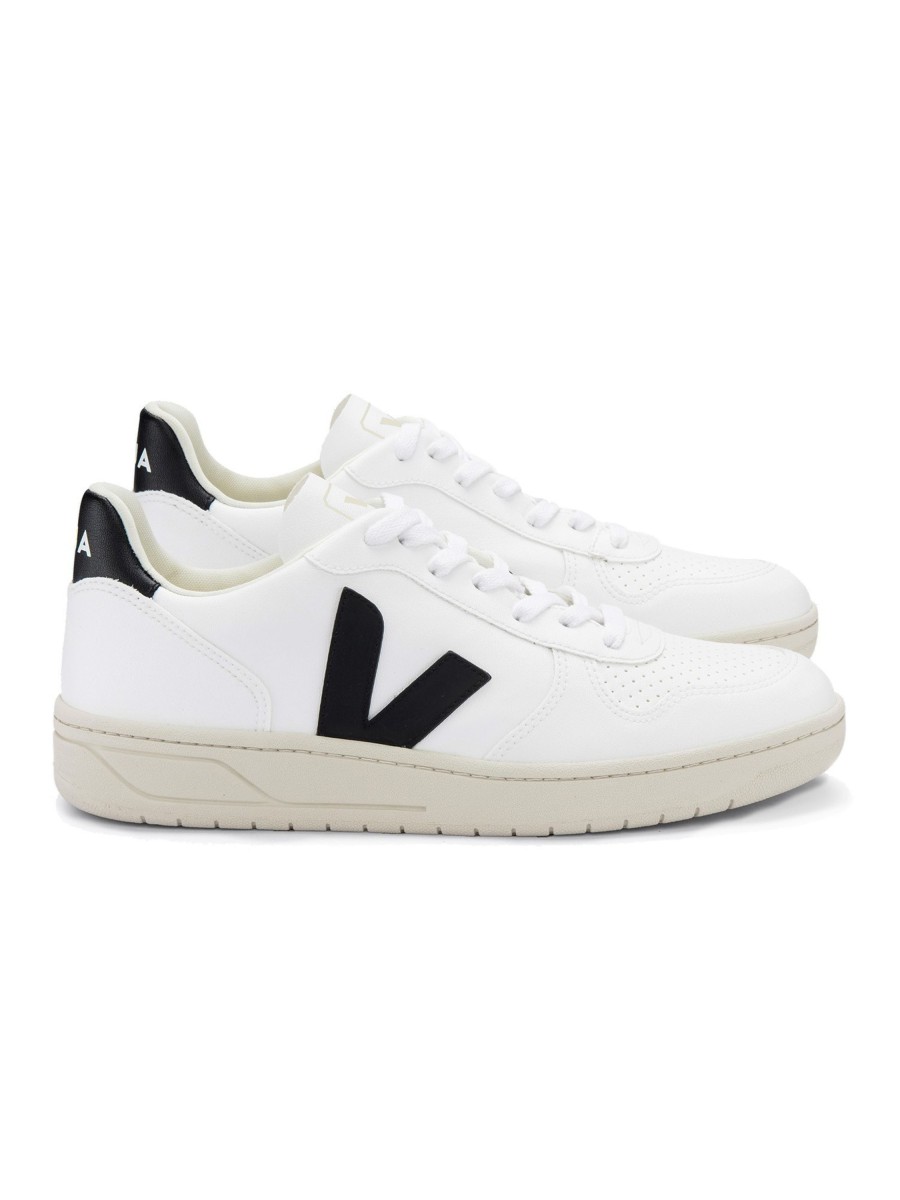 Herren VEJA | Veja V-10 Cwl Men White Black | 41