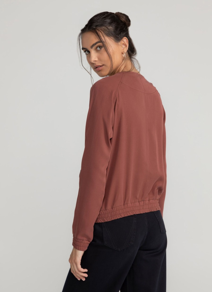 Damen LOVJOI | Lovjoi Blouson Boca Dark Maroon | Xs