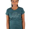 Damen Kipepeo Clothing | Kipepeo Clothing Damen Tortoise T-Shirt Dark Green | S