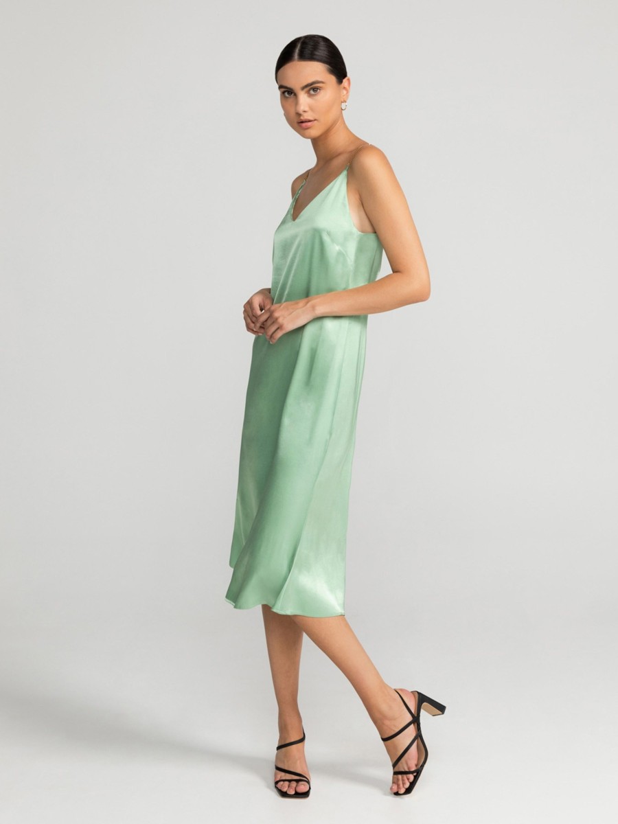 Damen LOVJOI | Lovjoi Dress Elaine Mild Green | Xs