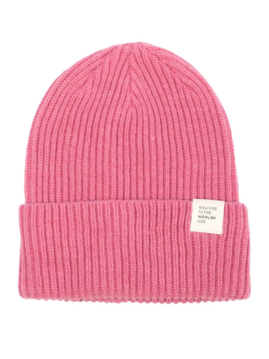 Damen Woolish | Woolish Hiro Merino Hat Pink | Onesize