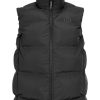 Herren Knowledge Cotton Apparel | Knowledge Cotton Apparel Puffer Vest For Men Black Jet | S