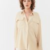 Damen NINE TO FIVE | Nine To Five Long Shirt #Glenn Sand | Xs