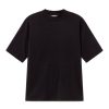 Damen Thinking MU | Thinking Mu Basic Mock T-Shirt Black | Xl