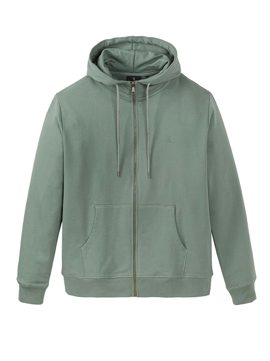 Herren recolution | Recolution Zipper Hoodie Sycamore Khaki | L