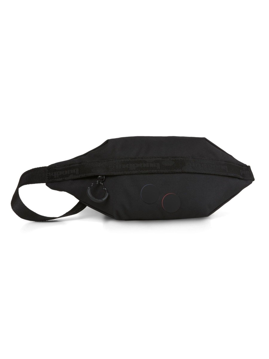 Herren pinqponq | Pinqponq Nik Hipbag Rooted Black | Onesize