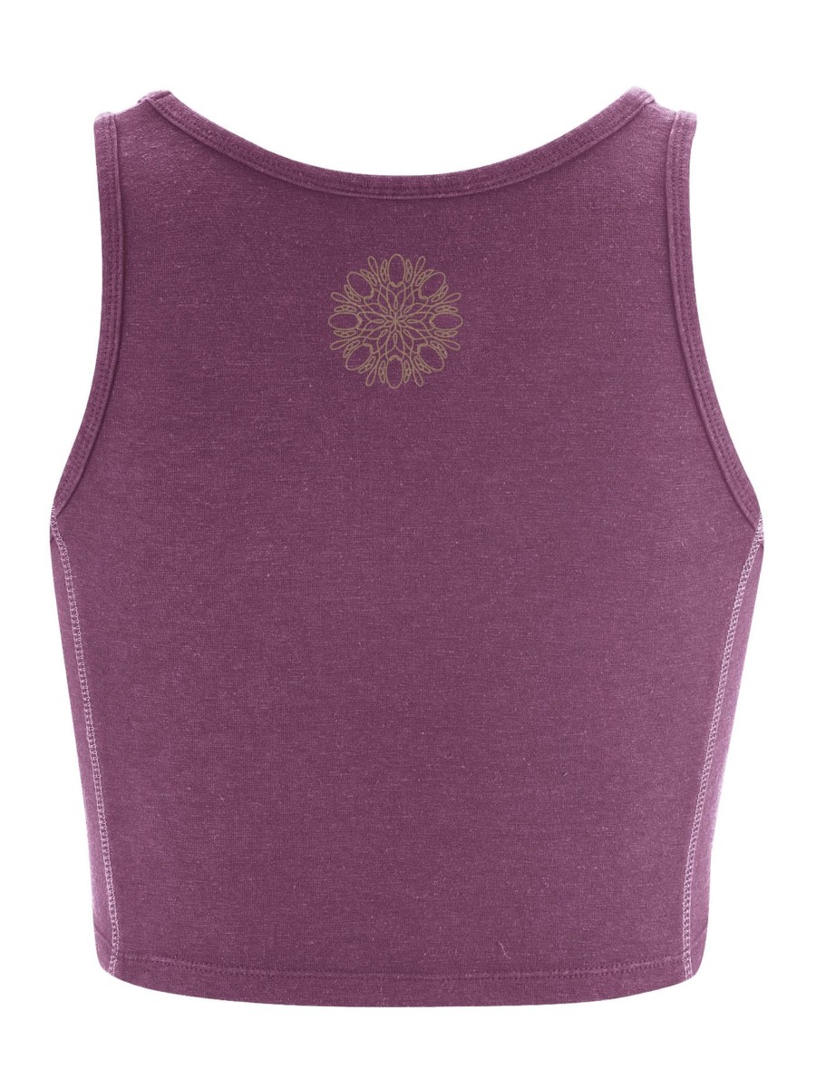 Damen HempAge | Hempage Yoga Top Purple | Xs