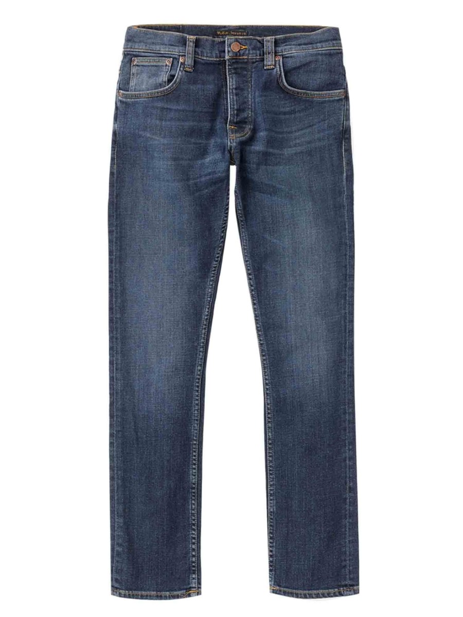 Herren Nudie Jeans | Nudie Jeans Grim Tim Indigo Myth | 31/32