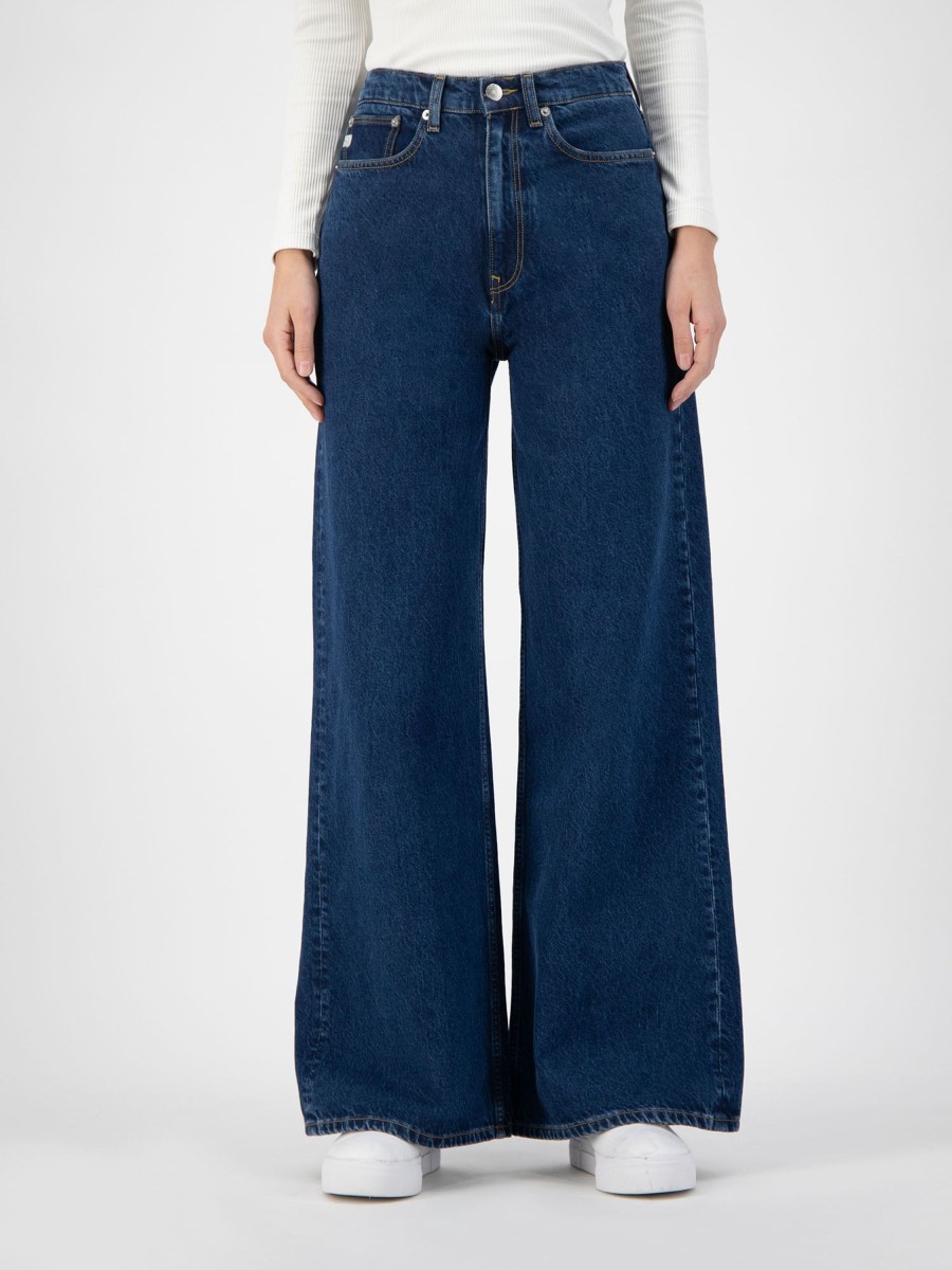 Damen MUD JEANS | Mud Jeans Wyde Sara Stone Indigo | 25/32