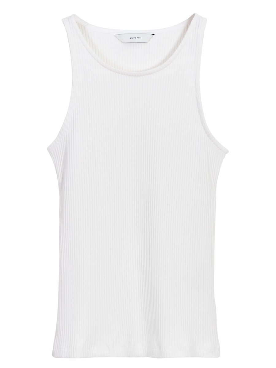 Damen NINE TO FIVE | Nine To Five Tank Top #Ammer White | S