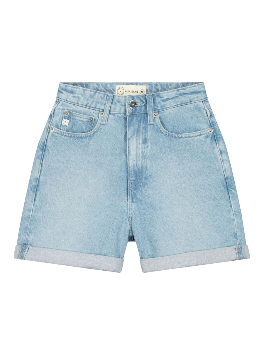 Damen MUD JEANS | Mud Jeans Marilyn Short Sun Stone | Xs