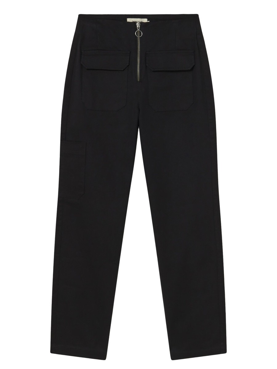 Damen Thinking MU | Thinking Mu Cargo Pants Black | 36