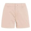 Damen Knowledge Cotton Apparel | Knowledge Cotton Apparel Willow Chino Shorts Light Feather Gray | Xl