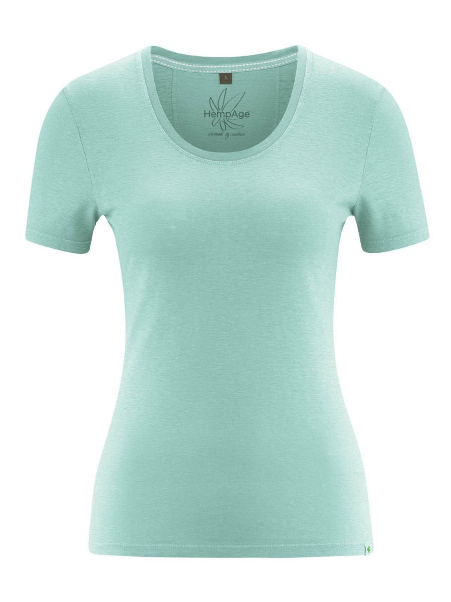 Damen HempAge | Hempage T-Shirt Jersey Sage | Xs