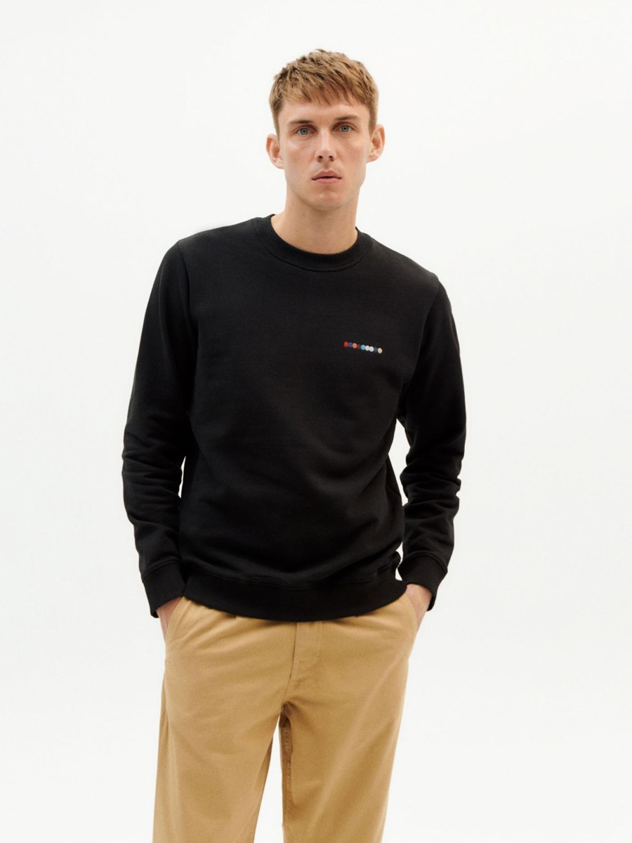 Herren Thinking MU | Thinking Mu Sabine Sweatshirt Black | M