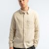 Herren Rotholz | Rotholz Flanell Casual Shirt Cream | Xs