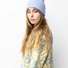 Damen Woolish | Woolish Lara Merino Hat Light Blue | Onesize