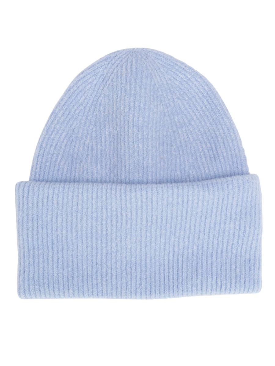 Damen Woolish | Woolish Lara Merino Hat Light Blue | Onesize