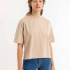 Damen Rotholz | Rotholz Cropped Rights T-Shirt Oatmeal | M