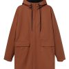 Herren Thinking MU | Thinking Mu Trash Peps Coat Clay Red | Xl